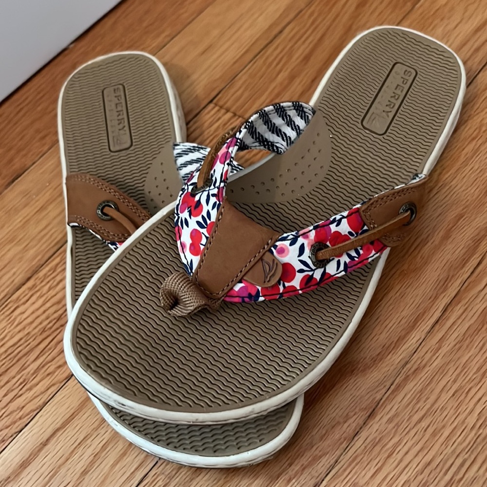 Sperry Seabrooke Surf Floral Sandals Size 6.5